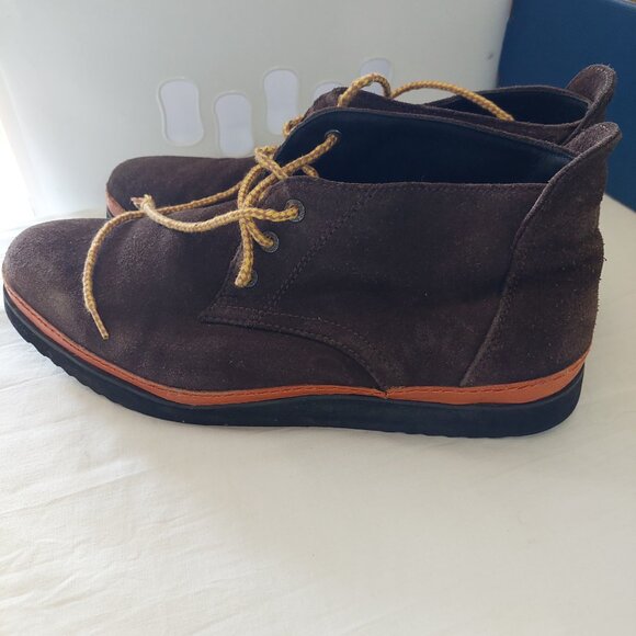 Bugatchi Chukka Ankle Boots Shoes Men's Suede 9 - Picture 6 of 7